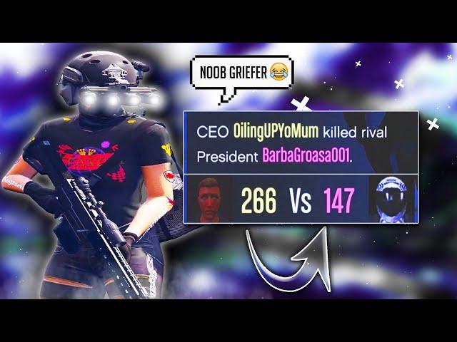 GRIEFER GOT OPPRESSOR SNIPED OVER 20 TIMES IN GTA ONLINE | PEACEFUL LEMON