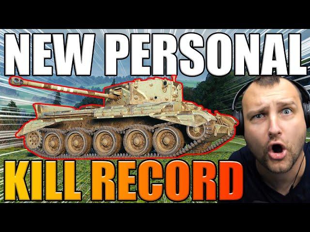 My New Personal Kill Record Live in World of Tanks!