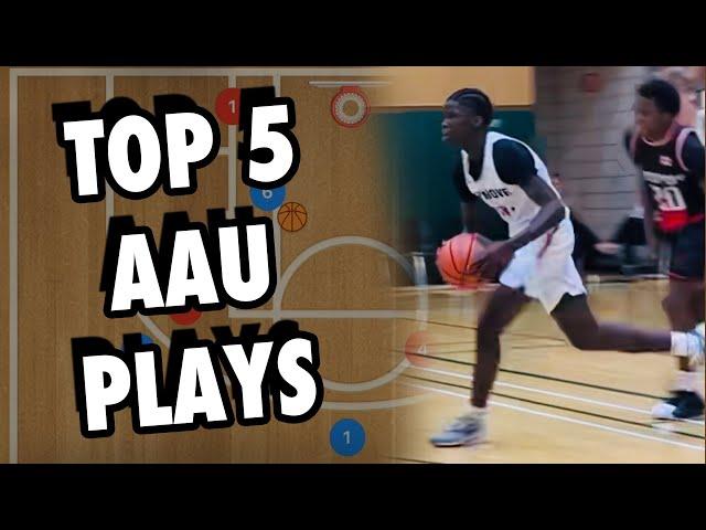 Top 5 AAU Basketball Plays Right Now