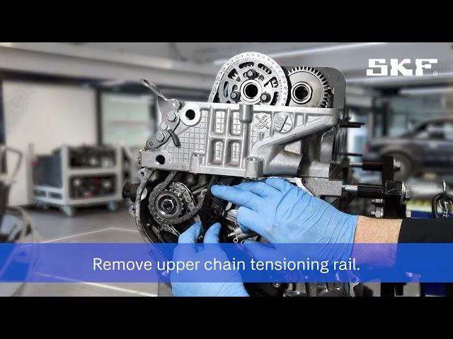 #Tutorial - How to replace the SKF timing chain kit VKML 88005 Part 1 Removal -  BMW N47 engines