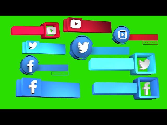 #Green Screen Effects for 3D FACEBOOK TWITTER & YOUTUBE | By My Chroma Key VFX Graphics