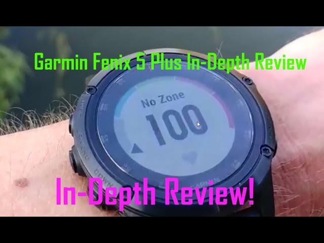 Garmin Fenix 5 Plus In-Depth Review  with color navigation running cycling!