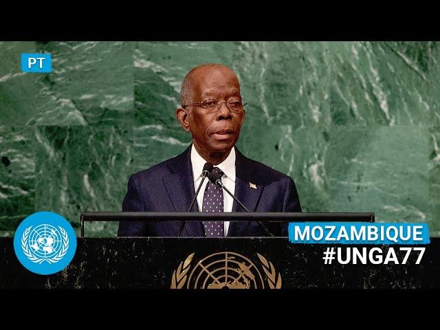 (Português)  Mozambique - Prime Minister Addresses UN General Debate, 77th Session | #UNGA