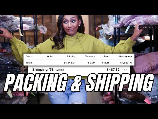 Shopify Shipping | How I Ship Orders for my Online Boutique