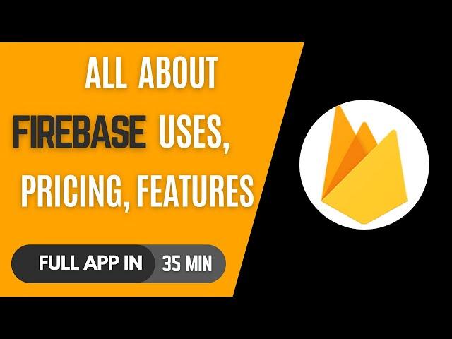 Let's crack #firebase all about uses, pricing ,features etc || Koderator