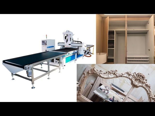 ATC CNC ROUTER FOR DOOR FURNITURE MAKING