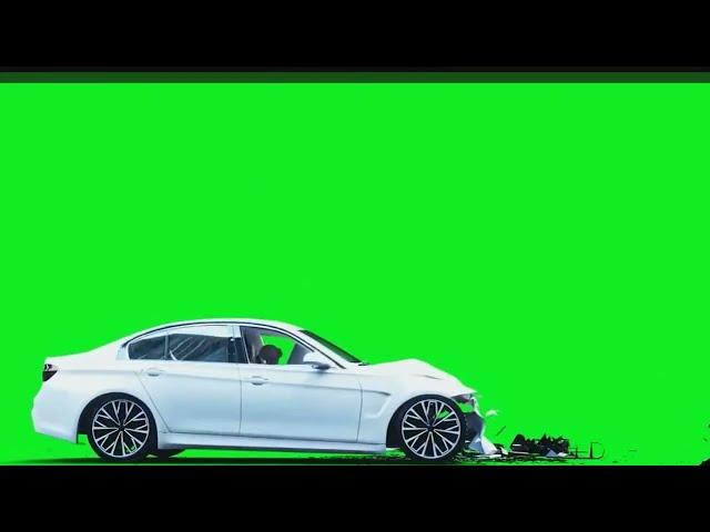 GREEN SCREEN FREE CAR CRASH NO SOUND (full video)