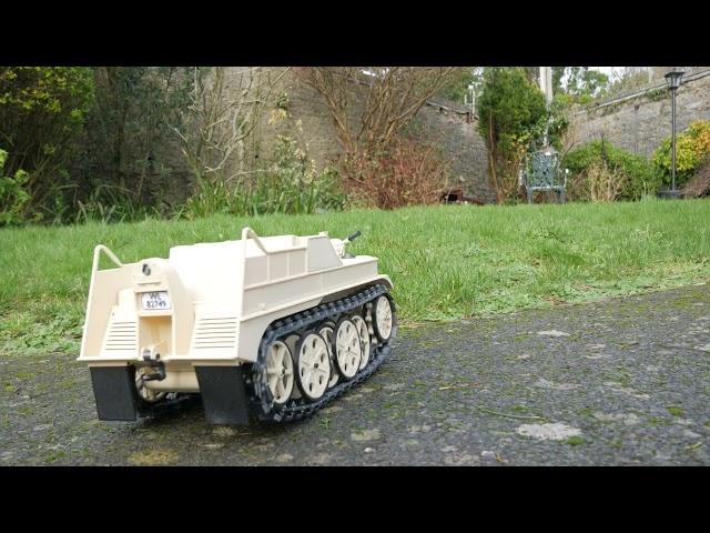 3D Printed Radio Control Kettenkrad