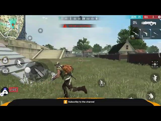 [English] Garena Free Fire :  stream | Playing Solo | Streaming with Turnip
