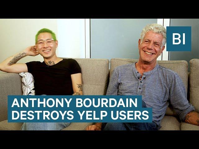 Anthony Bourdain Destroys Yelp Users