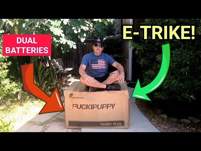 Wahoo! Electric Tricycle Unboxing and Assembly: Puckipuppy Husky Plus