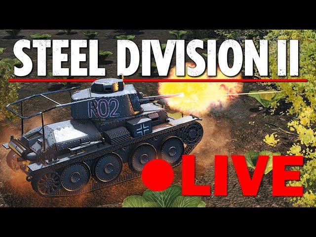 Steel Division Sunday! | Steel Division 2 Live Gameplay 21/07/24