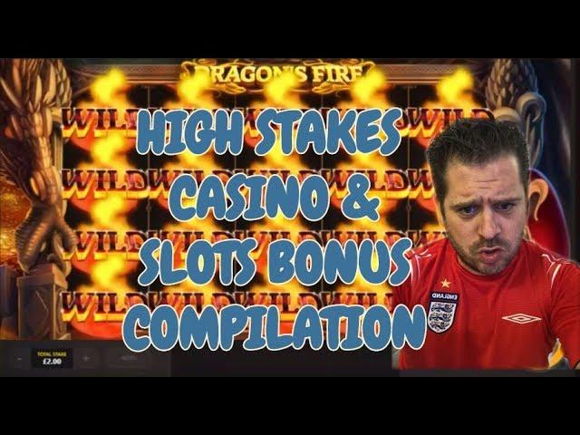 High Stakes Casino & Slots Bonus Compilation - Enjoy the Roller Coaster!!!