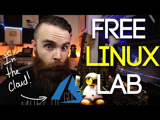 FREE Linux Lab in the Azure Cloud - Linux+ - RedHat