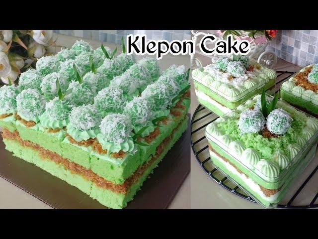 Klepon Cake Potong || Nonton ini Langsung bisa bikin sendiri ⁉️