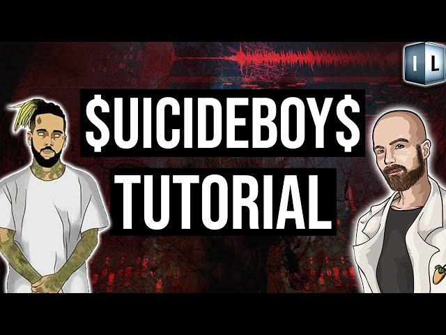 How to make (simple) dark beats like $uicideboy$ Tutorial