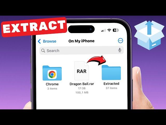 How To Open RAR Files On iPhone I Extract .RAR