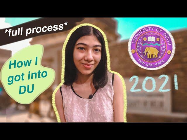 How to get into Delhi UniversityDU Complete process and guide (top 4 rule, colleges, cut offs etc)