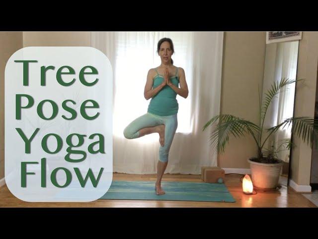 Tree Pose Yoga Flow