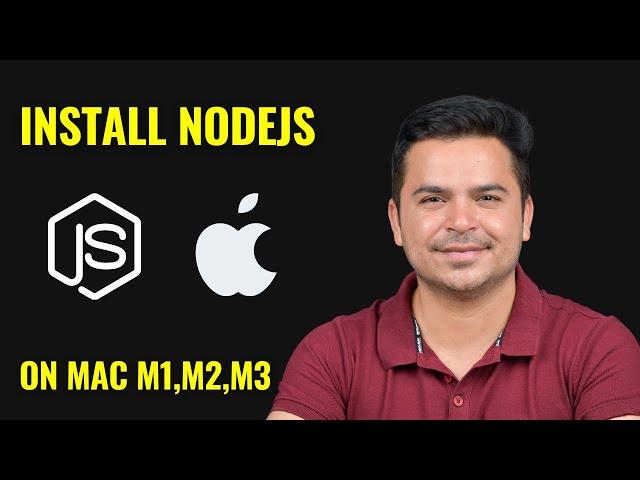 How To Download And Install Node js On Mac | M1 | M2 | M3