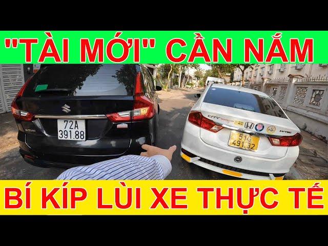 Bí kíp cơ bản để lùi xe an toàn - "tài mới" cần chú ý