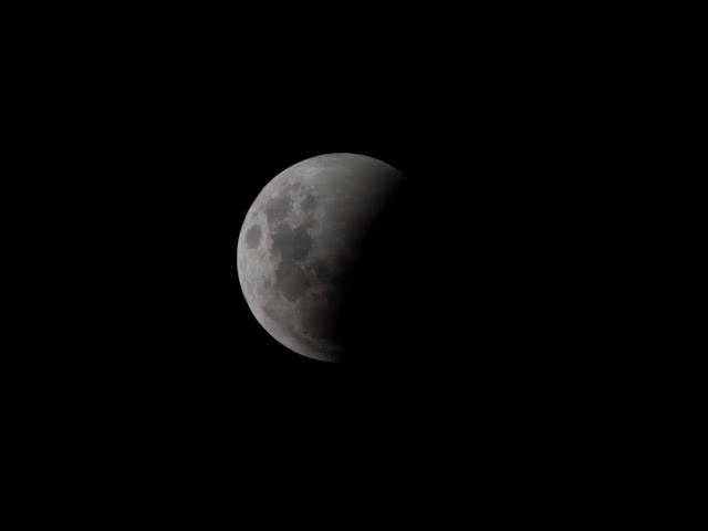 Lunar Eclipse Timelapse Part 1 - 27th July 2018