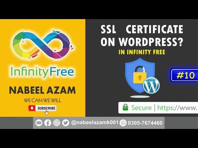 Free SSL Certificate for Infinityfree || Infinityfree wordpress SSL Certificate 2023