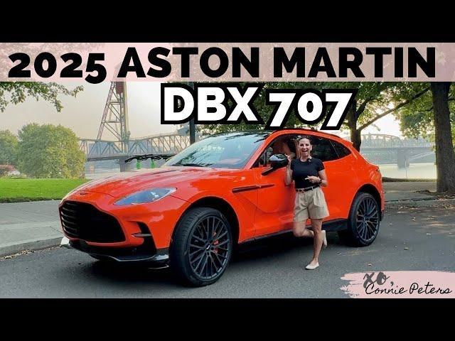 If James Bond had a family car!: 2025 Aston Martin DBX 707