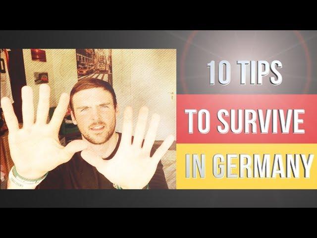 10 Tips To Survive IN GERMANY (in 2 minutes)