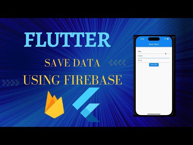 Flutter Save Data To Firebase | how to save data in firebase flutter ? | Tutorial