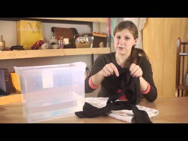 How to Wash Pantyhose : Felt, Wool, & Other Fabric Care