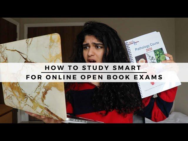 How to study SMART for ONLINE OPEN BOOK exams | Imperial College Student