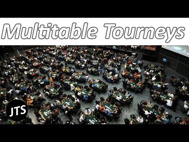 Poker vlog: Multi table tournaments MTT poker coaching training