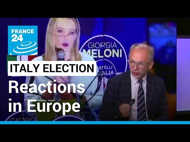 Analysis: How is Europe reacting to the Italian election outcome? • FRANCE 24 English