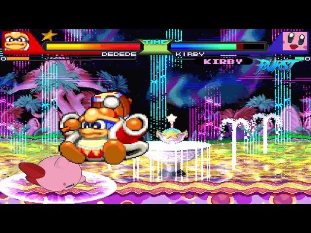 NICK54222 MUGEN: King Dedede VS Kirby