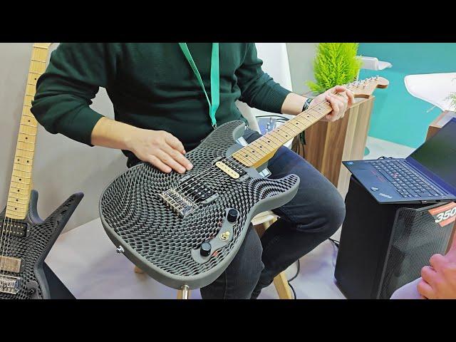 Crazy! This is a 3D printed guitar! | Formnext 2024 Frankfurt