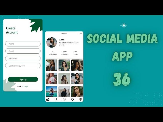 How to create Social Media App in Android Studio || Chat || Part 36