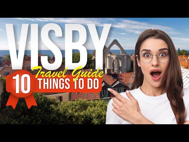 TOP 10 Things to do in Visby, Sweden 2024!