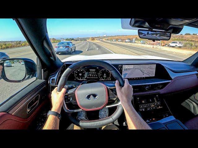 2025 Infiniti QX80 Autograph - POV Test Drive (Binaural Audio)