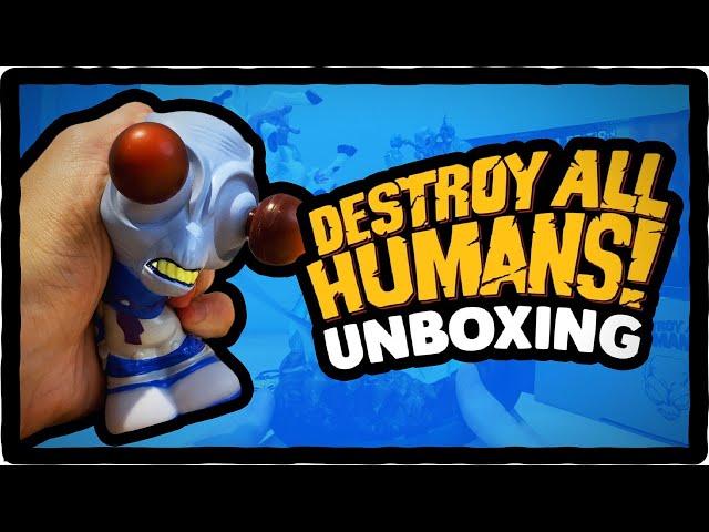 Unboxing my DNA Collector's Edition of Destroy All Humans!