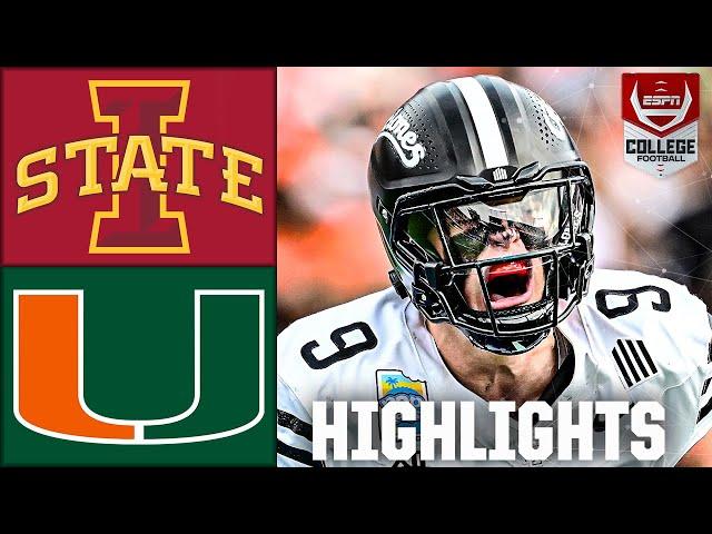 Pop-Tarts Bowl: Iowa State Cyclones vs. Miami Hurricanes | Full Game Highlights | ESPN CFB