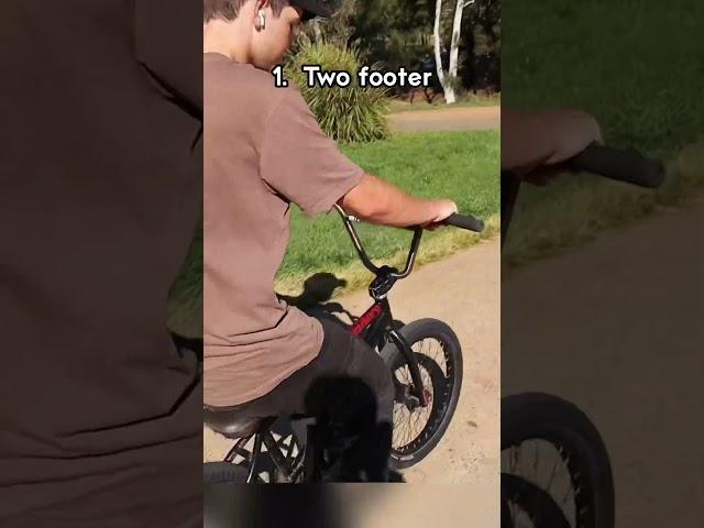 3 BEST WAYS TO STOP A BMX !