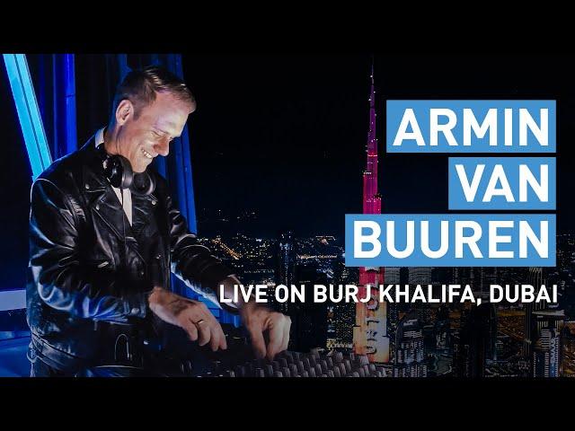 Armin Van Buuren live on Burj Khalifa | Register for UNTOLD Dubai now