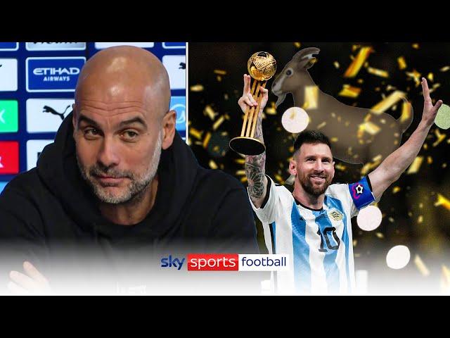 Pep Guardiola's thoughts on whether Messi is the Greatest of All-Time 