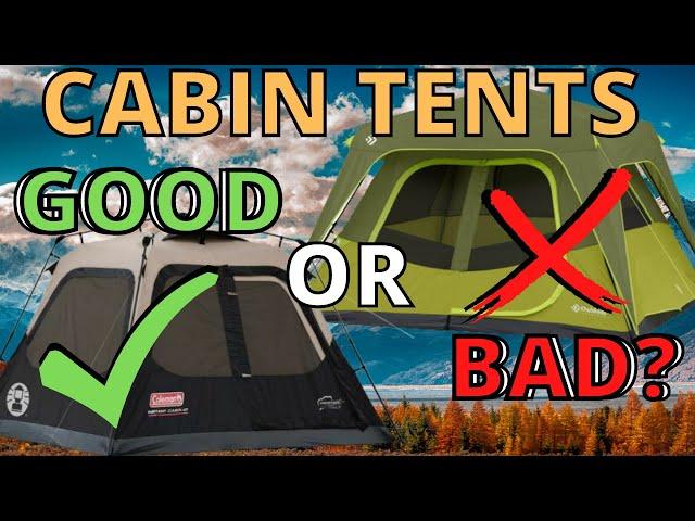 Are Instant Cabin Tents WORTH the Money ???