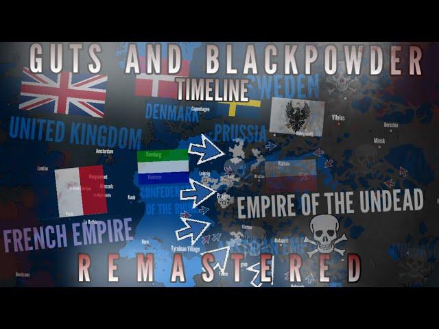 The Guts & Blackpowder Timeline: REMASTERED (GUTS & BLACKPOWDER)