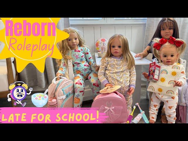 Reborn Dolls Morning Routine Roleplay ️ Breakfast & Getting Dressed #dollroleplay #reborns #dolls