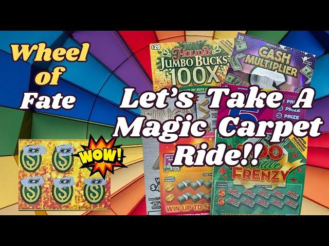 $150 Georgia Scratch Ticket Mix Chosen By the Wheel of Fate