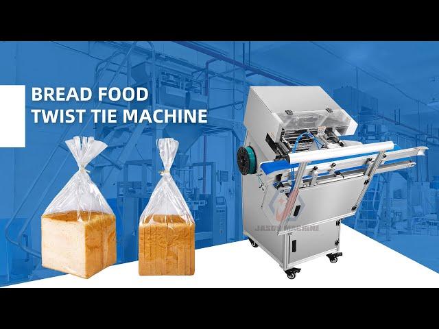 Semi automatic Twist Tie Machine Bread food Packing Machine