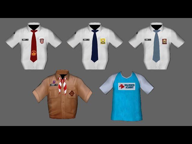 Bully Mod - Indonesia School Uniform Mod [1.200 SUBSCRIBERS SPECIAL]